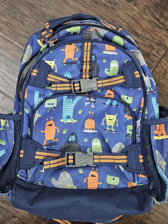 Pottery Barn Kids Other - EUC Pottery Barn Kids Mackenzie  Monster Print Backpack Large